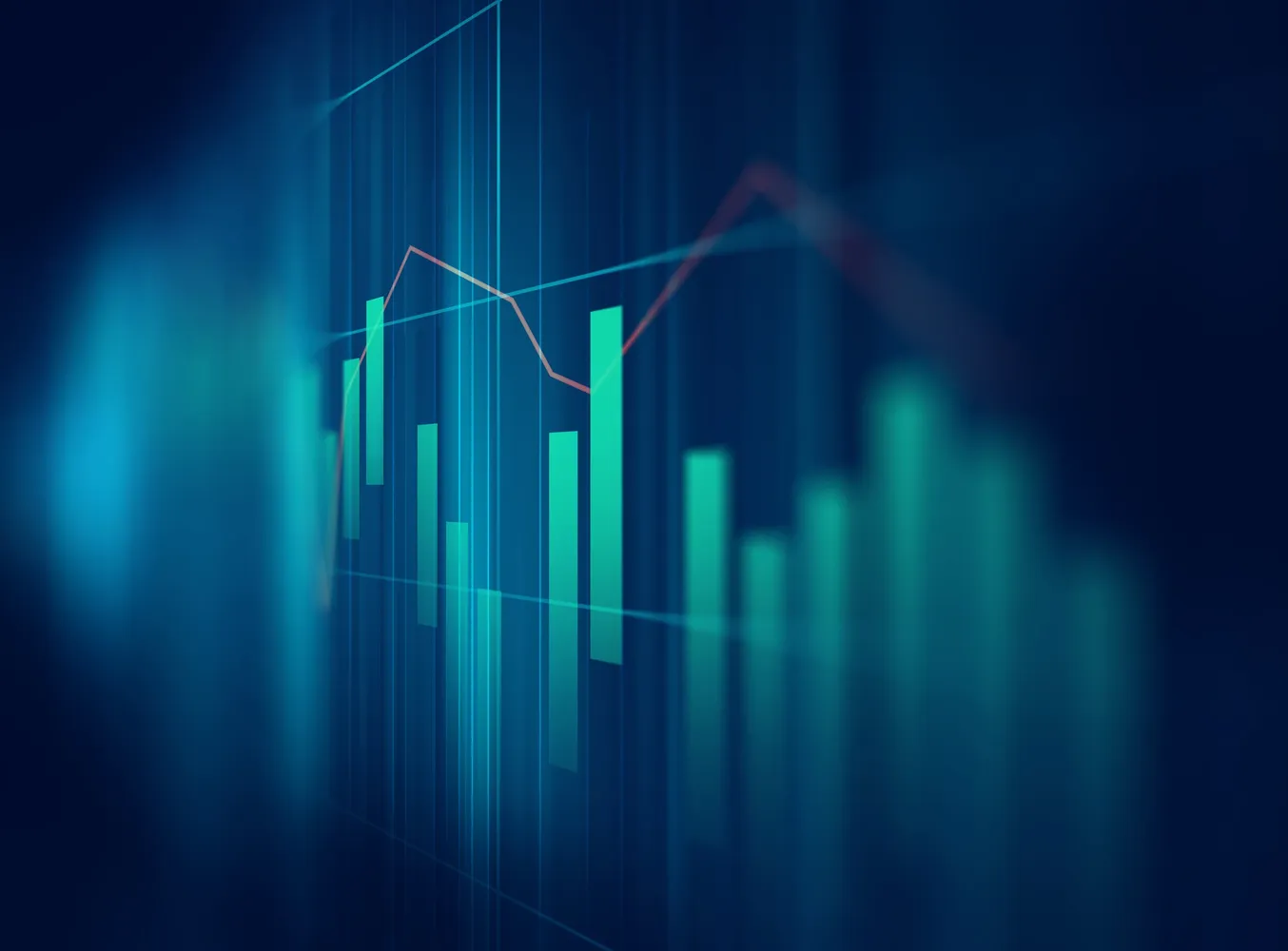 Financial growth chart
